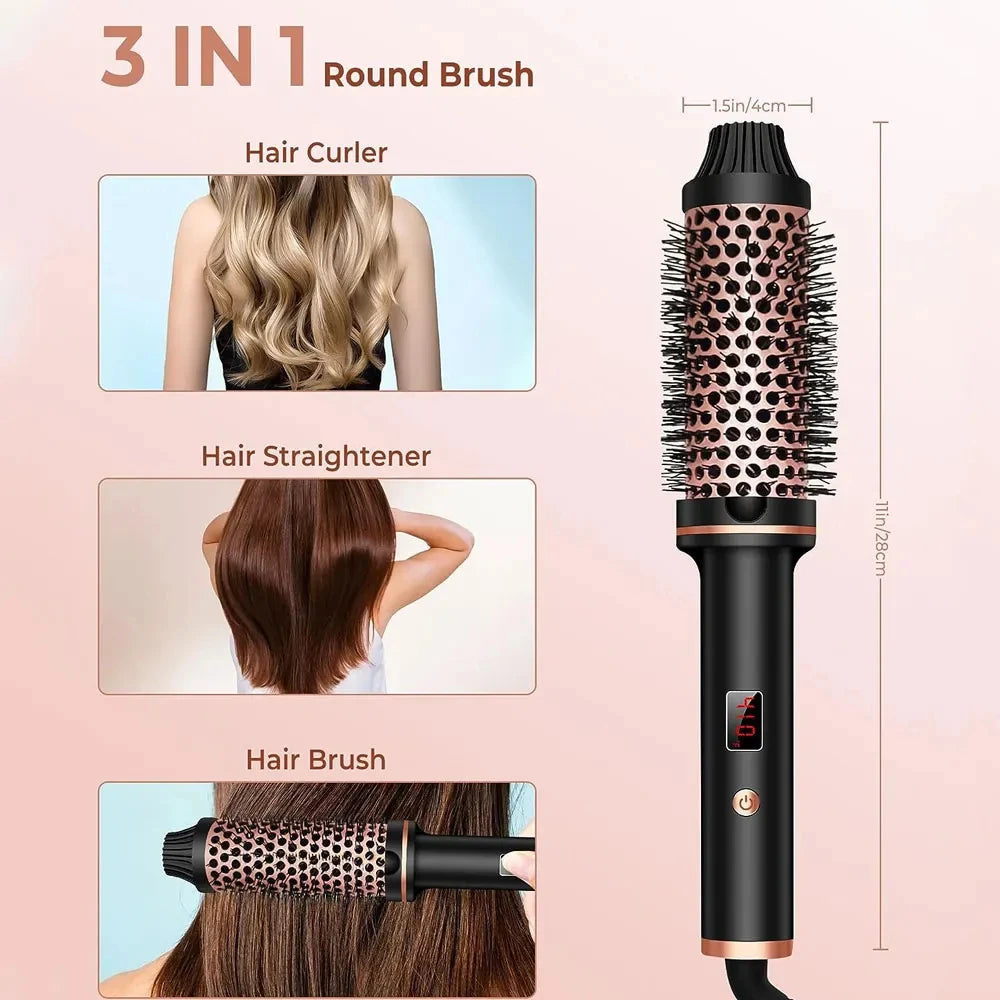 3 in 1 Ionic Hair Curler Straightener Professional 